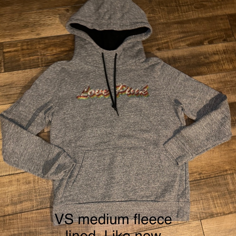 Victoria secret fleece lined hoodie